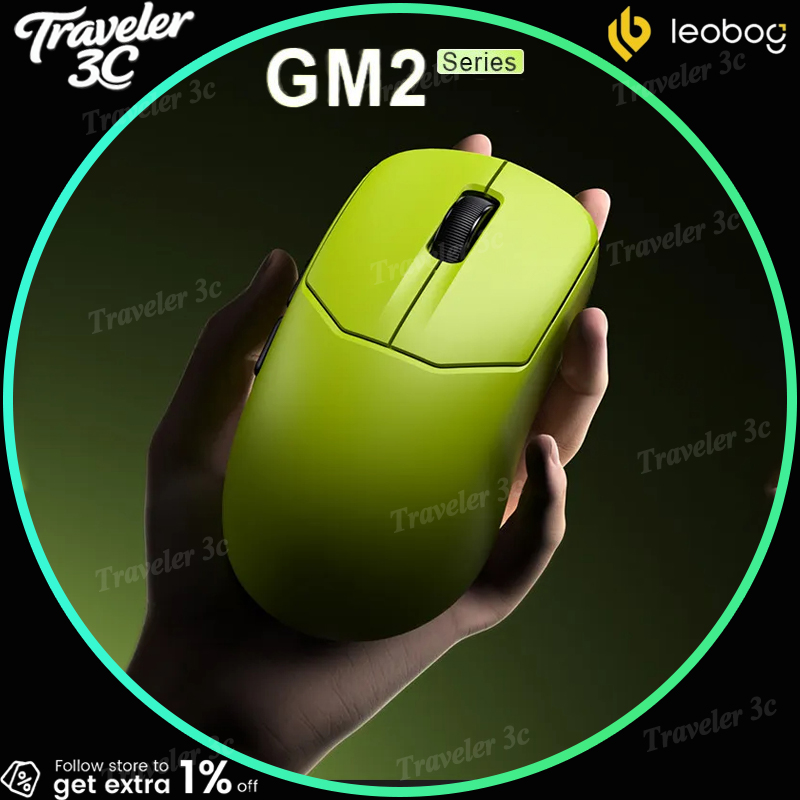 Gaming Hand Accessories - Mouse da Gaming Wireless Tri-modal Leobog