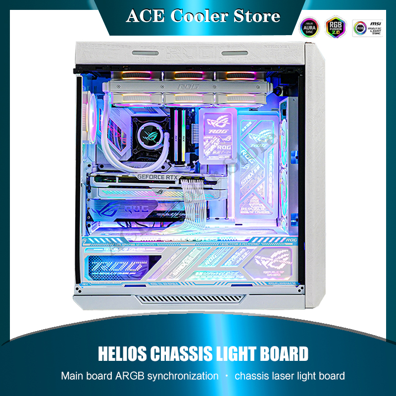 Gaming Accessories Lights - RGB Specchio PC Caso Piastra Posteriore