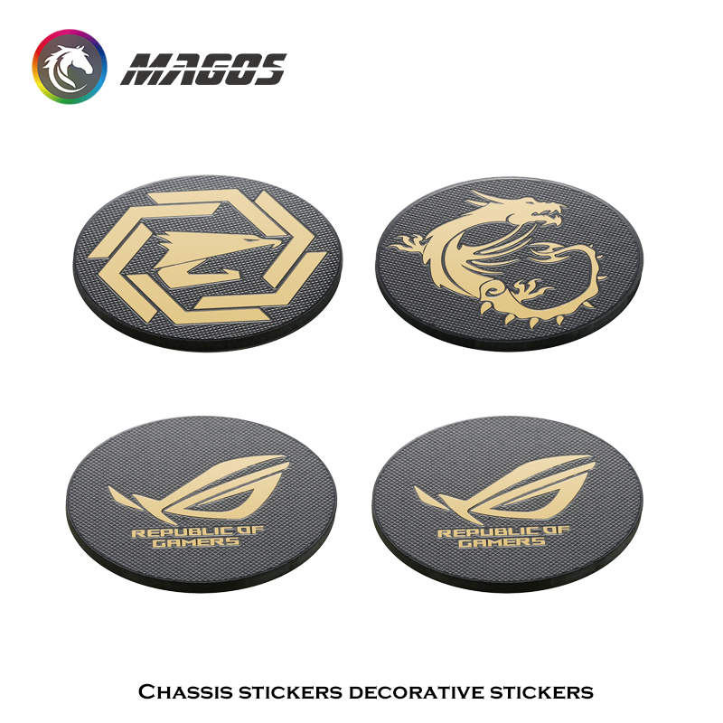 Gaming Accessories For Room - Adesivo in metallo per ventola del