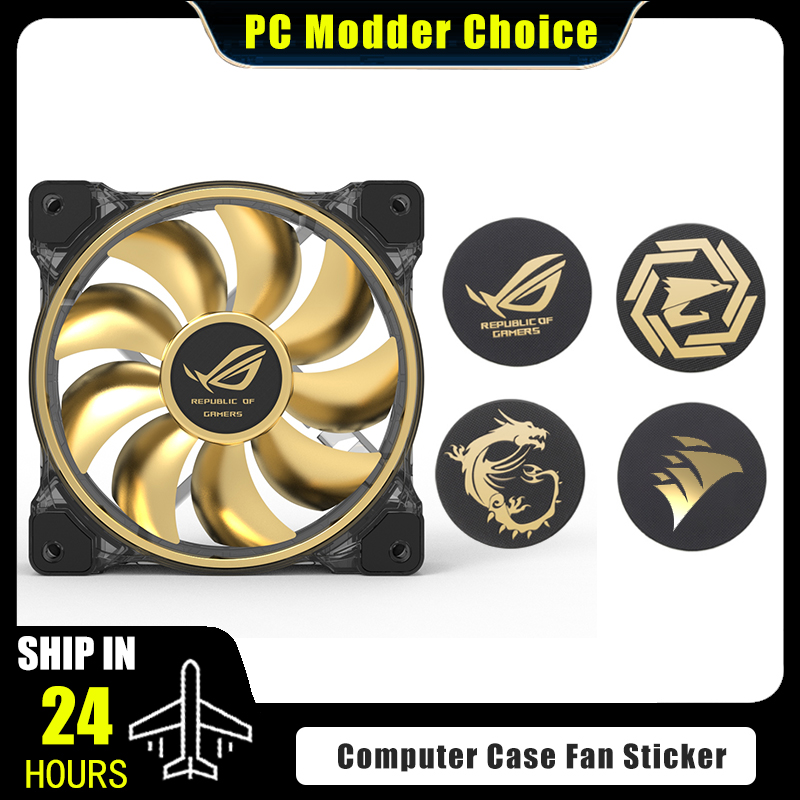 Gaming Accessories For Room - Adesivo logo ventola case computer, etichetta