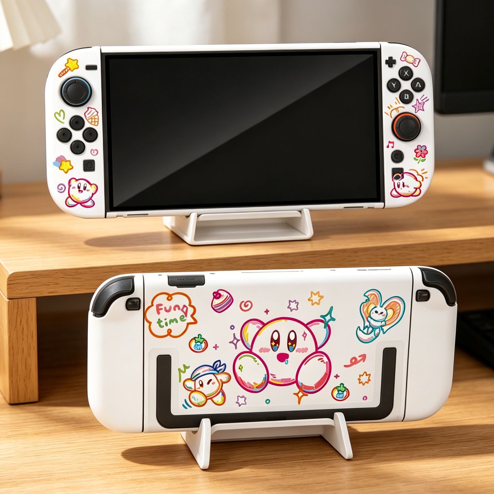 Gaming Accessories Controller - Custodia Protettiva Rigida Kirby per Switch