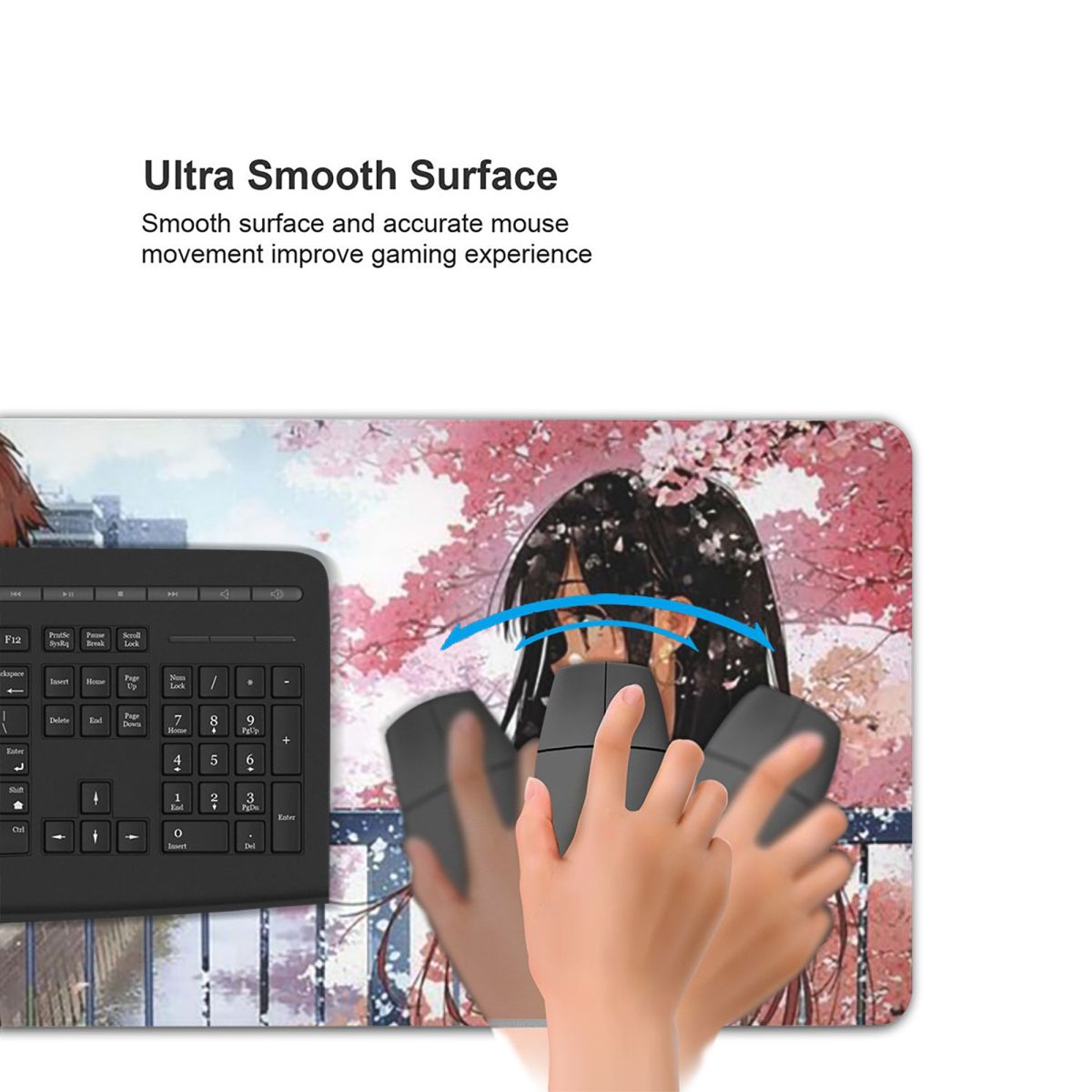 Tappetino per mouse grande Ani - Gaming Accessories Rent recensione e prezzo