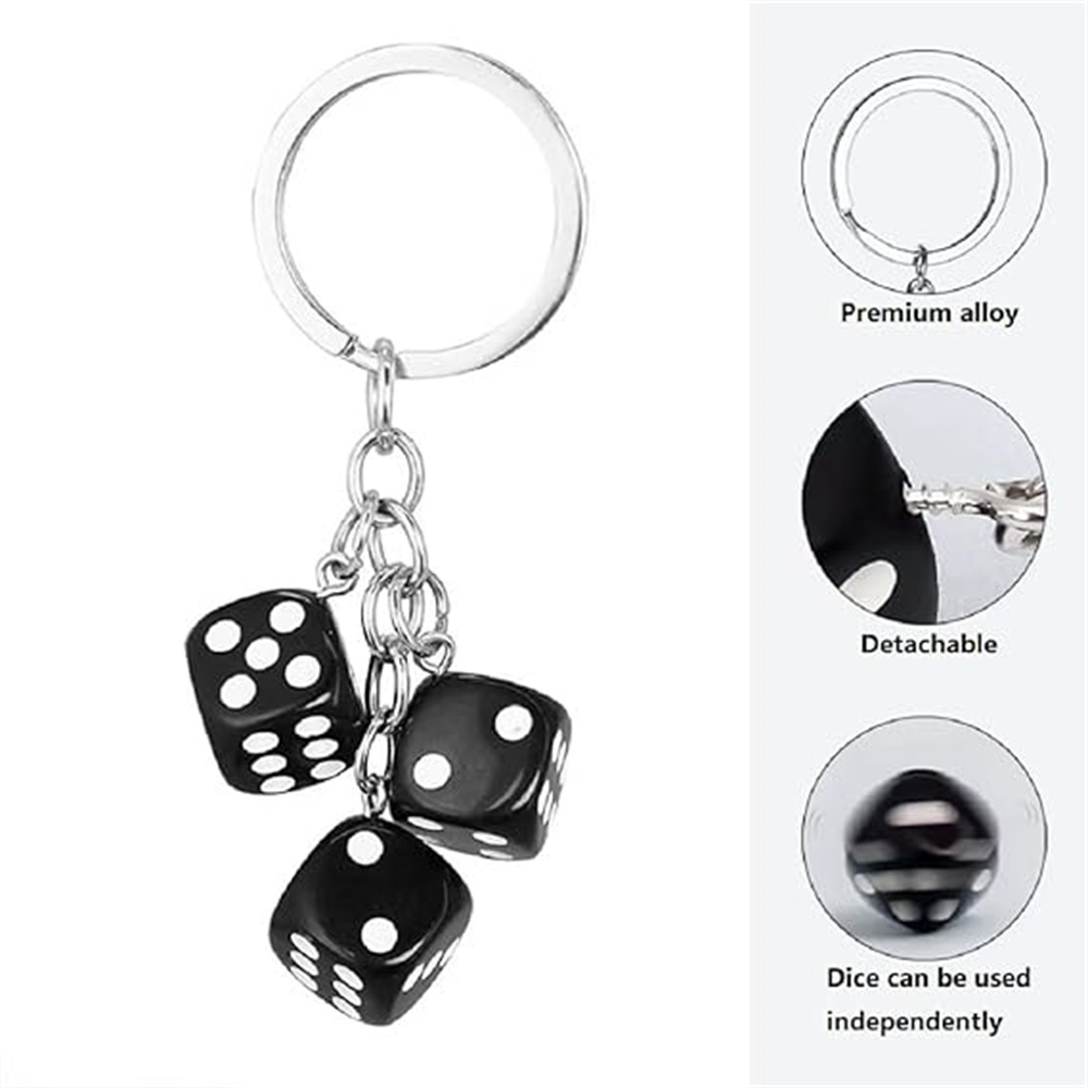 Simpatico portachiavi con dadi - Gaming Accessories Gifts For Men recensione e prezzo