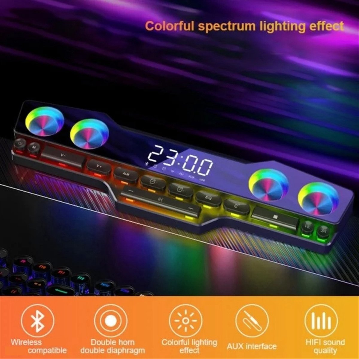 Altoparlanti DTC5 V18 con Luci - Gaming Accessories Lights recensione e prezzo