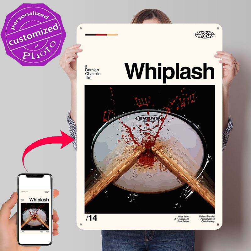 Poster Whiplash Retro, Targhe  - Gaming Accessories Gifts For Men recensione e prezzo
