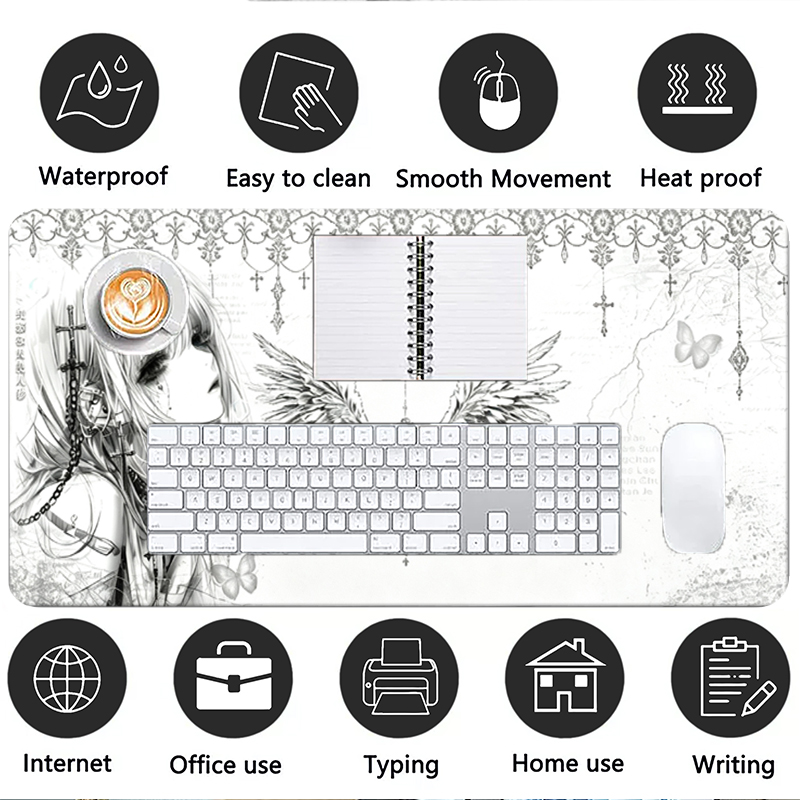 Tappetino per mouse in pelle,  - Gaming Accessories Anime recensione e prezzo